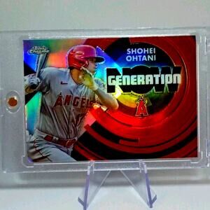 Shohei Ohtani #GNC-5 REFACTOR 2022 Topps Chrome Update Generation Now